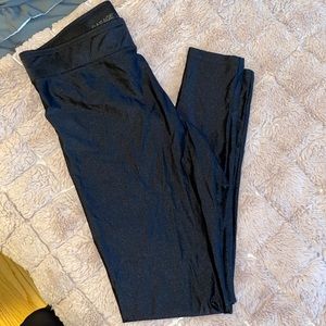 Garage Leggings Size Large Shiny Black